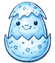 Blue Skies Basket egg