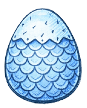 Blue Skies Basket egg