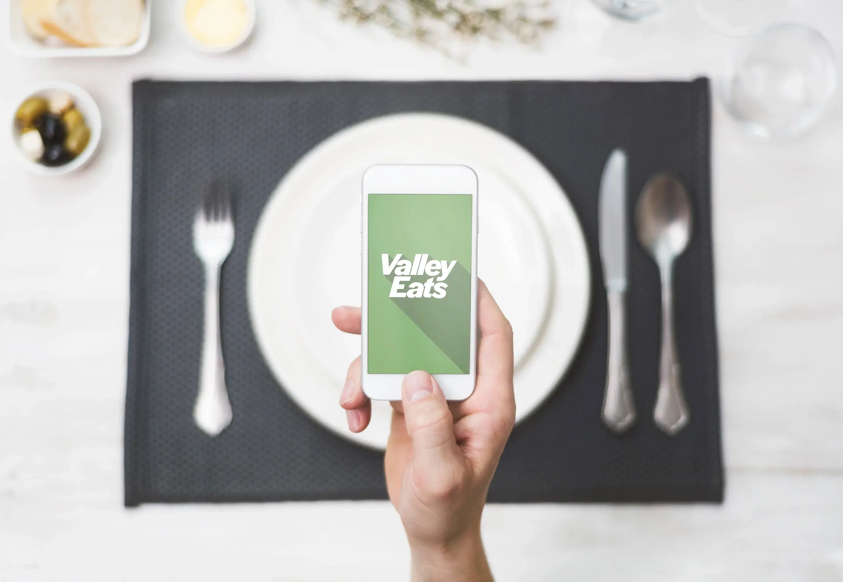 Valley Eats app ordering process - easy mobile ordering